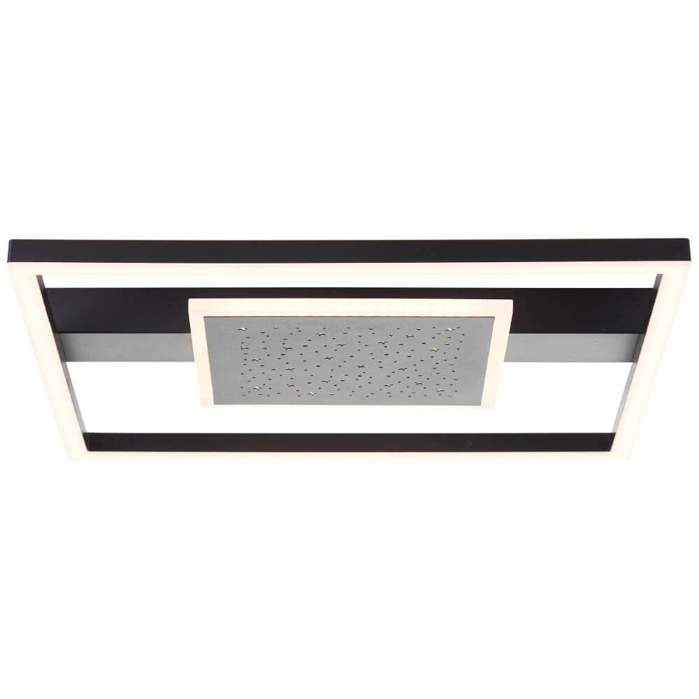 Square ceiling lamp Reno Design 37 x 37cm Brilliant 4004353428371