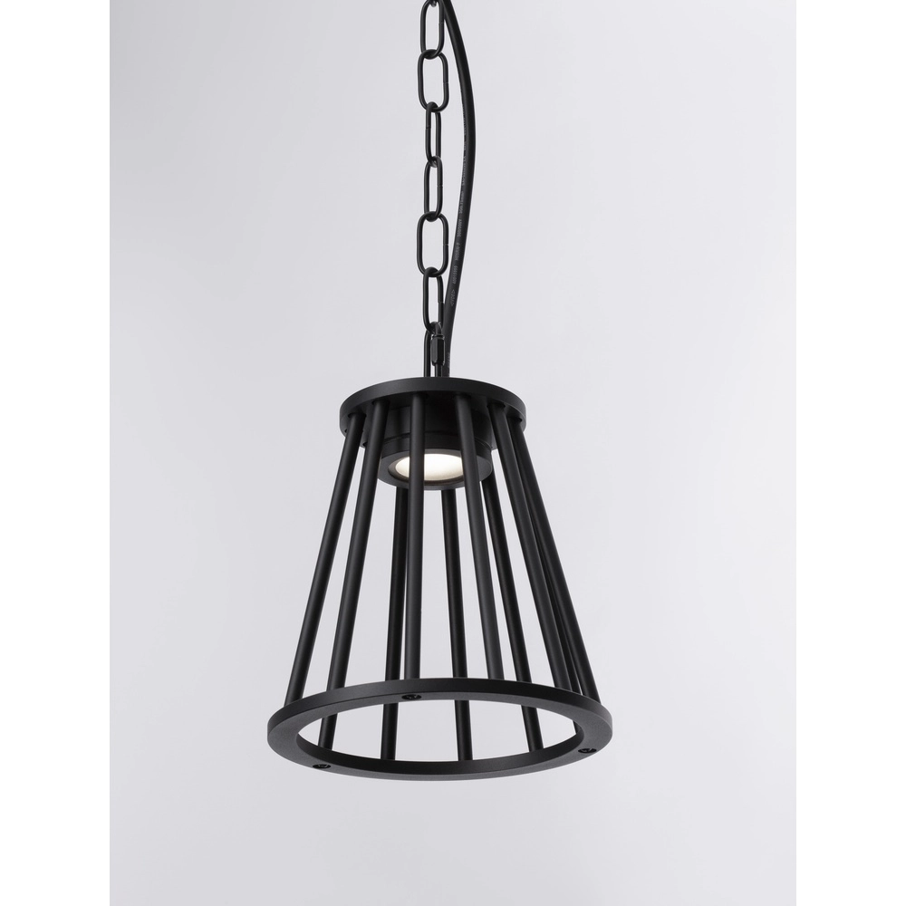 Black pendant lamp Carina design
