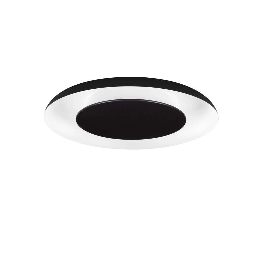 Design ceiling lamp Epos Ø 60cm black with white Lyora 5212017463197