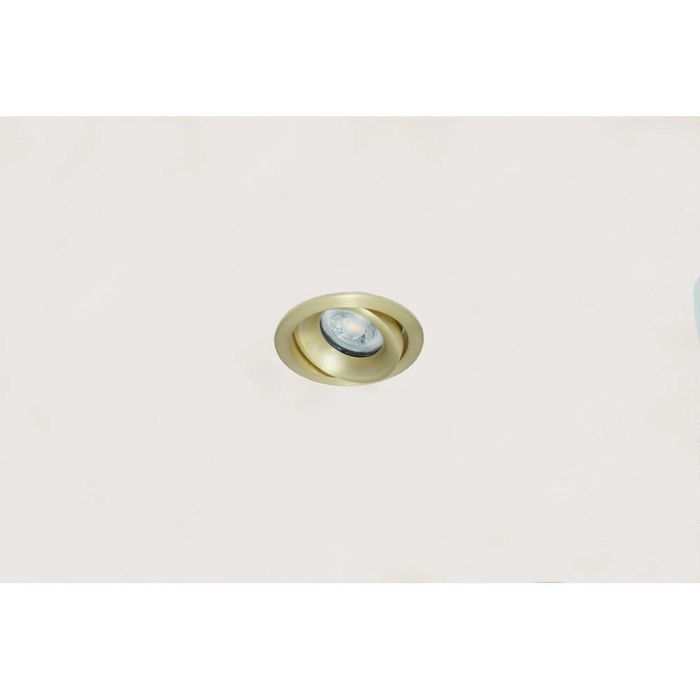 Round recessed spotlight Alice matte gold Artdelight 8720701100381