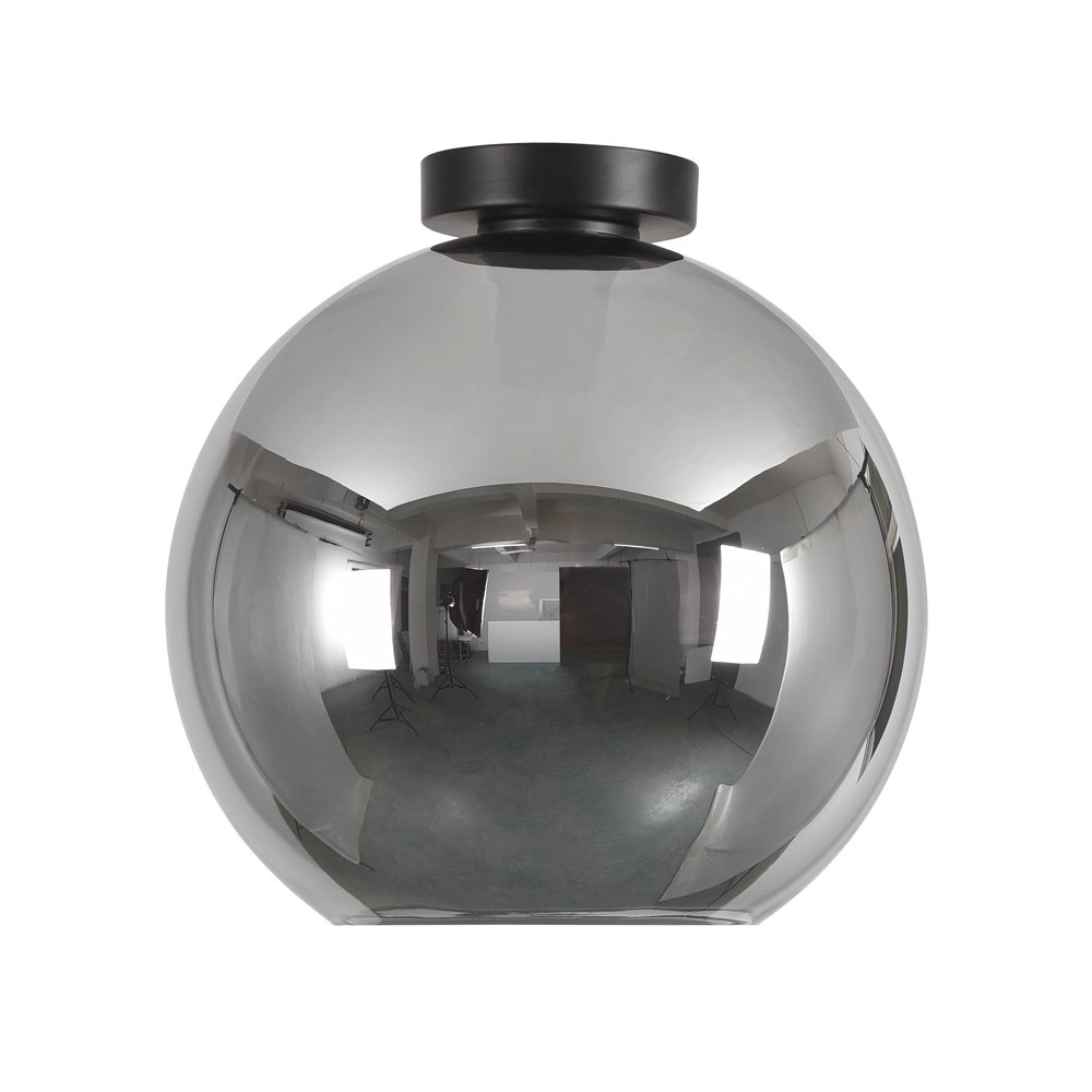Ø 30cm ceiling lamp Marino-30 with smoke glass Artdelight 8719831735846