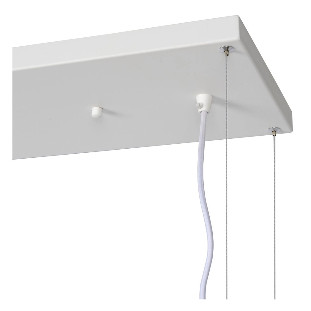 White pendant lamp Miravelle Design Lucide 5411212211446