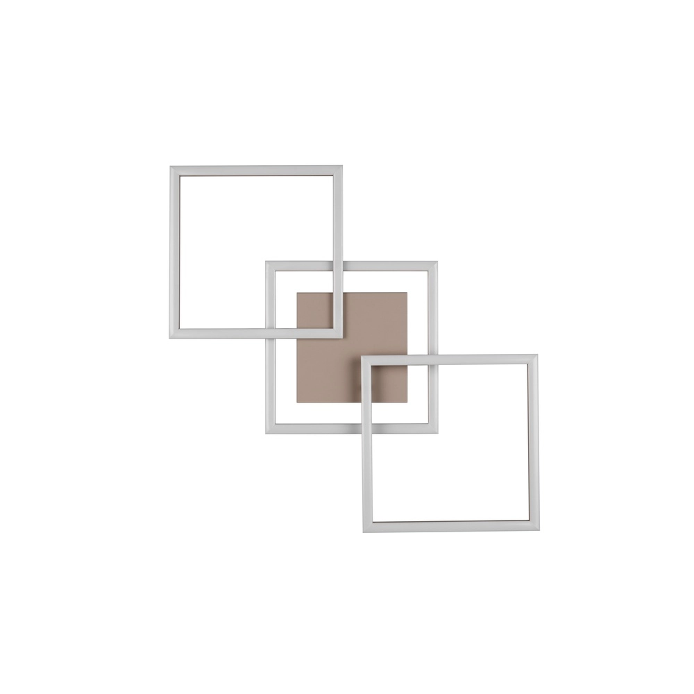 Modern ceiling lamp Trail 74.5cm sand brown