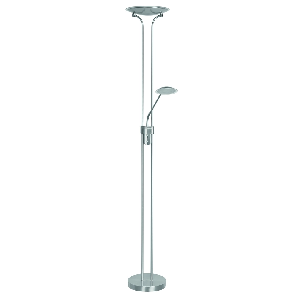 Classic reading lamp Strato nickel Ø 28cm