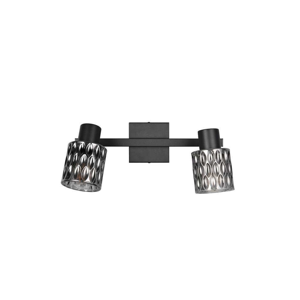 Ceiling lamp Jack black 2-lights Trio 4017807643862