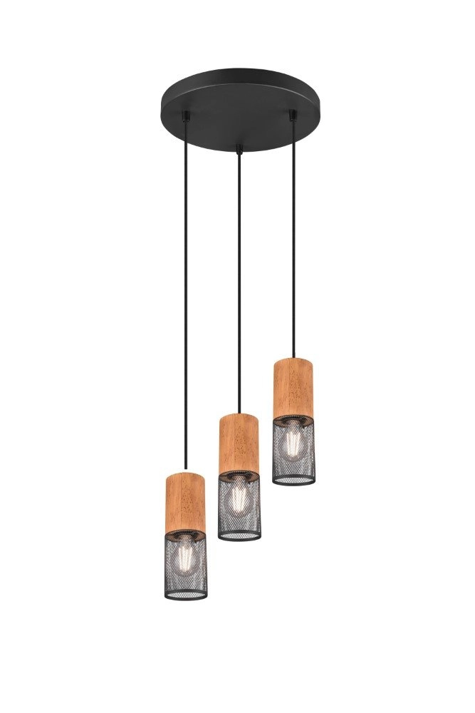 Vide pendant lamp Tosh 3-lichts