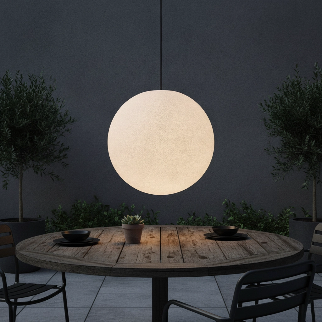 Pendant lamp Moon Ø 50cm
