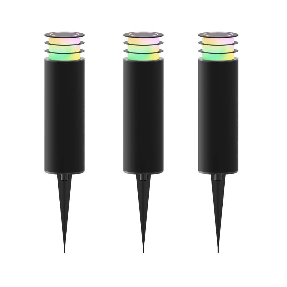 Set of 3 smart Tuinverlichting 24V