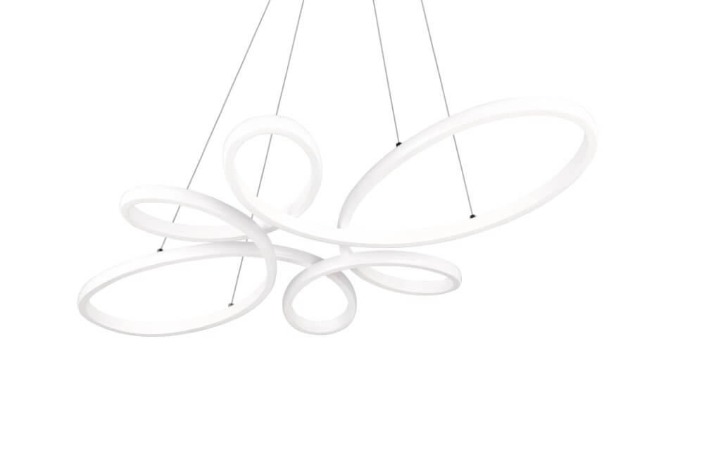 Design pendant lamp Fly white Trio 4017807600919