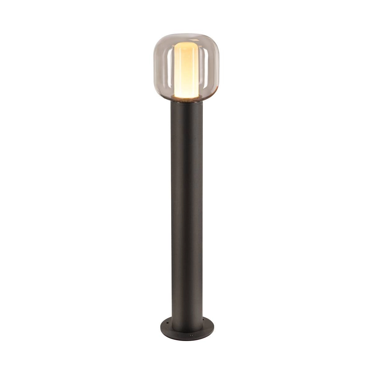 Design standing outdoor lamp Ovalisk 75cm anthracite