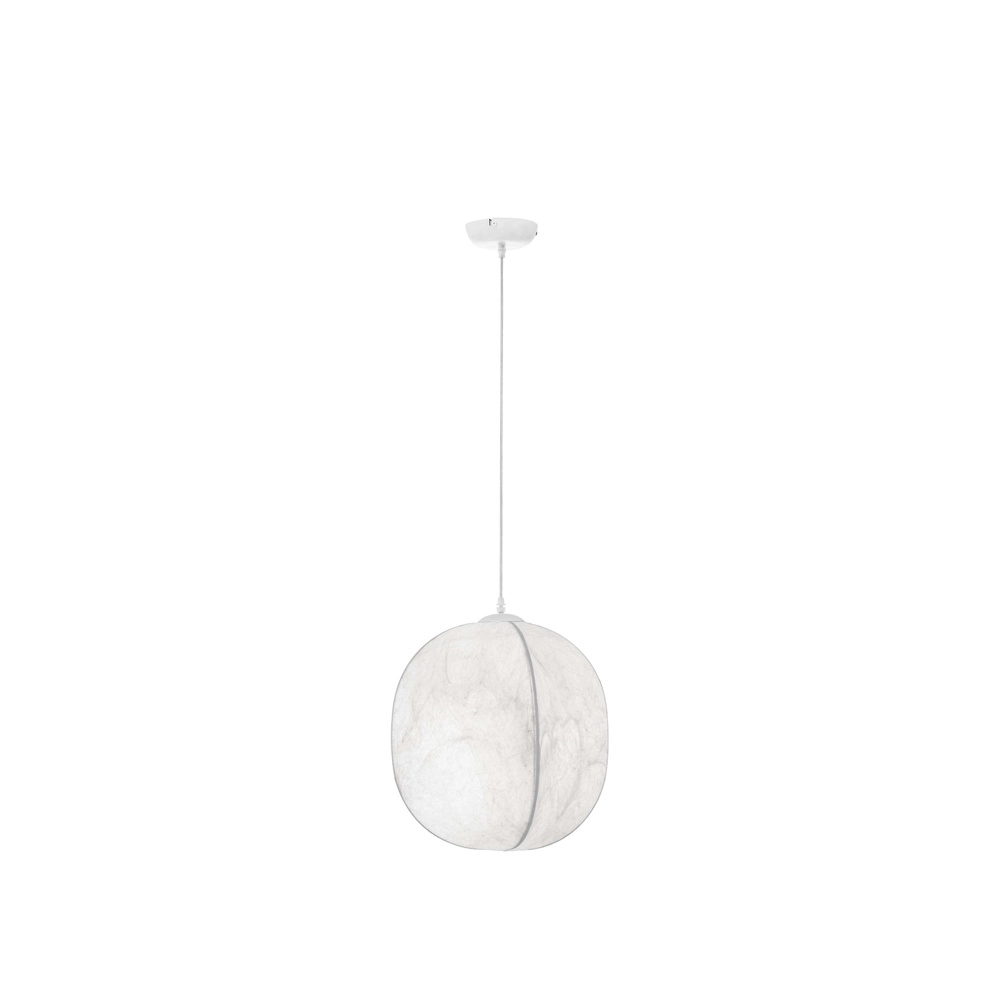 White pendant lamp Pierida Ø 42cm Lyora 5212017468079