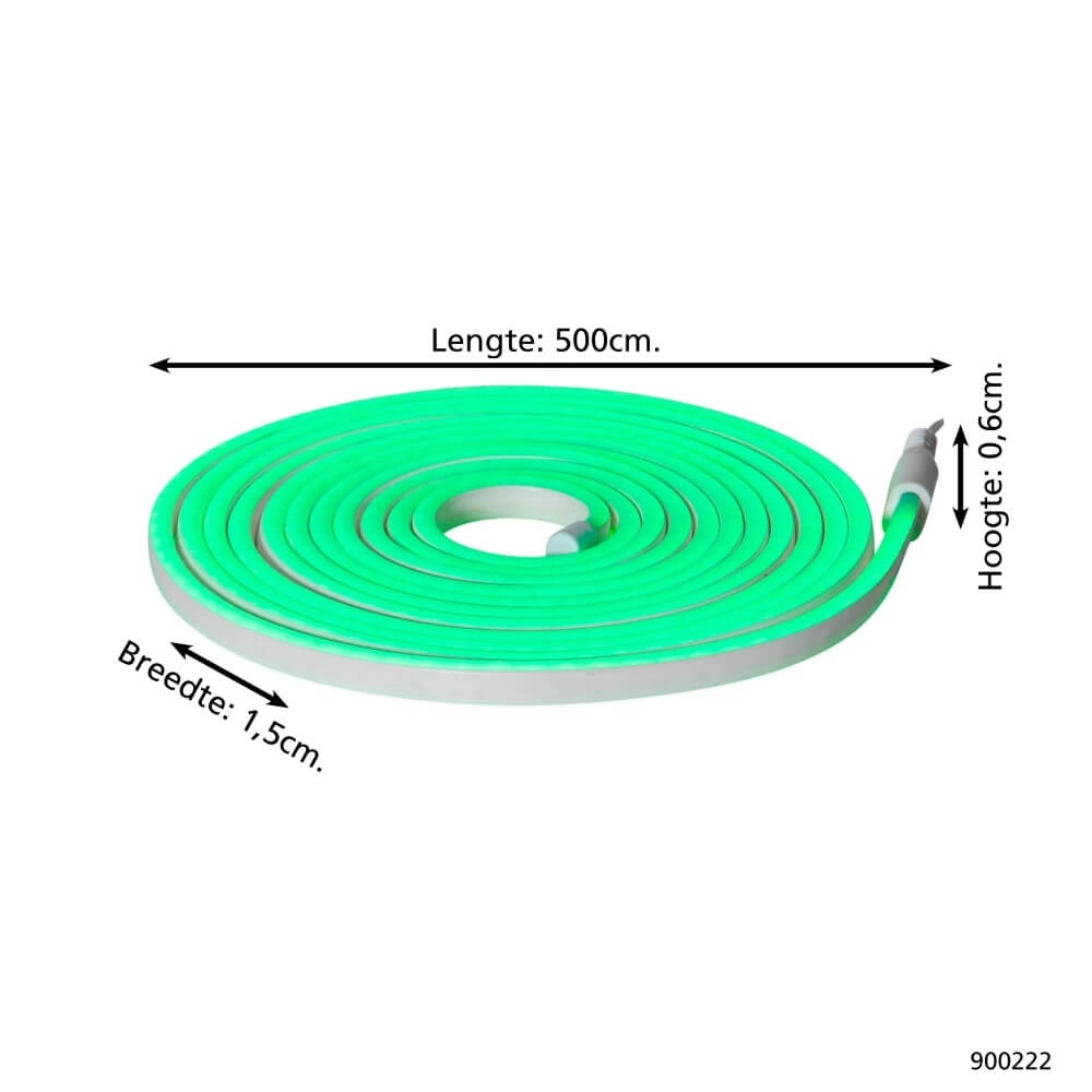 LED strip Flatneonled Green Eglo 9008606229826