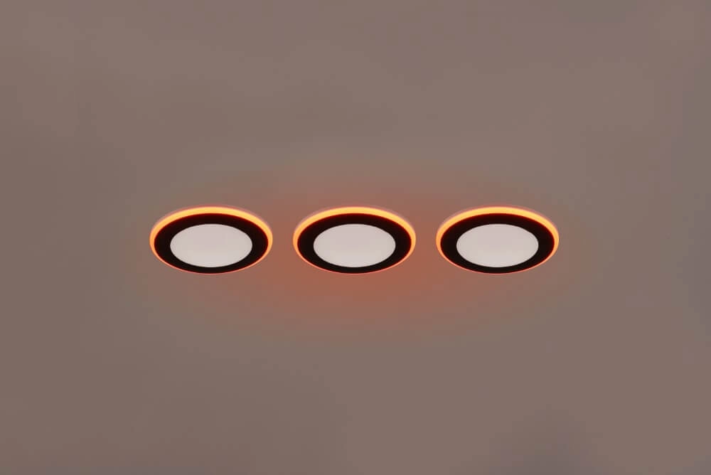 Black recessed spotlights Argus set of 3 Trio 4017807574517