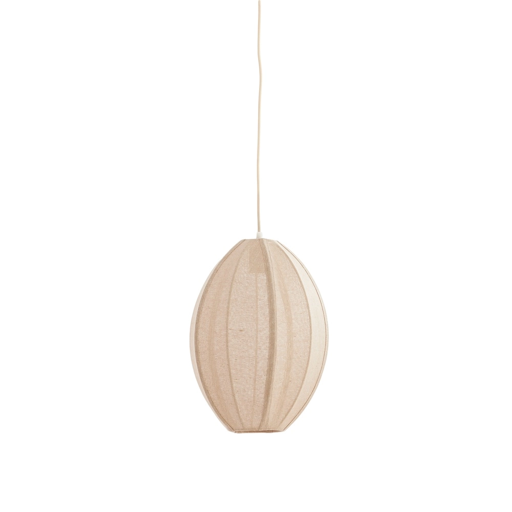 Japandi pendant lamp Milatos Ø 28,5cm - 1x E27