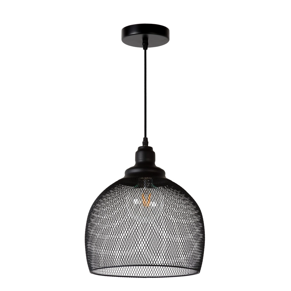 Mesh pendant lamp Mesh Ø 28cm black