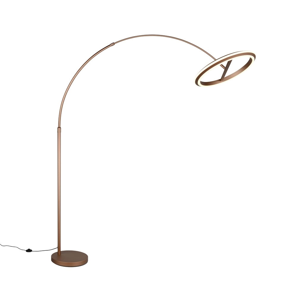 Floor lamp Amador mocha brown Trio 4017807688177