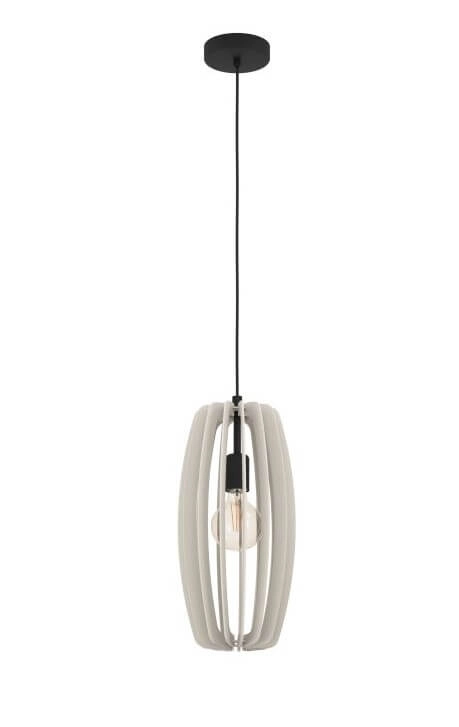 White hanging lamp Bajazzara Ø 26cm