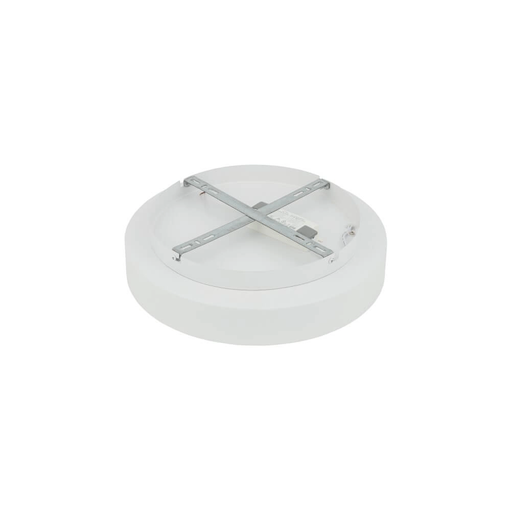Round ceiling lamp Nikki Round white Ø 38cm Lyora 5903139112000