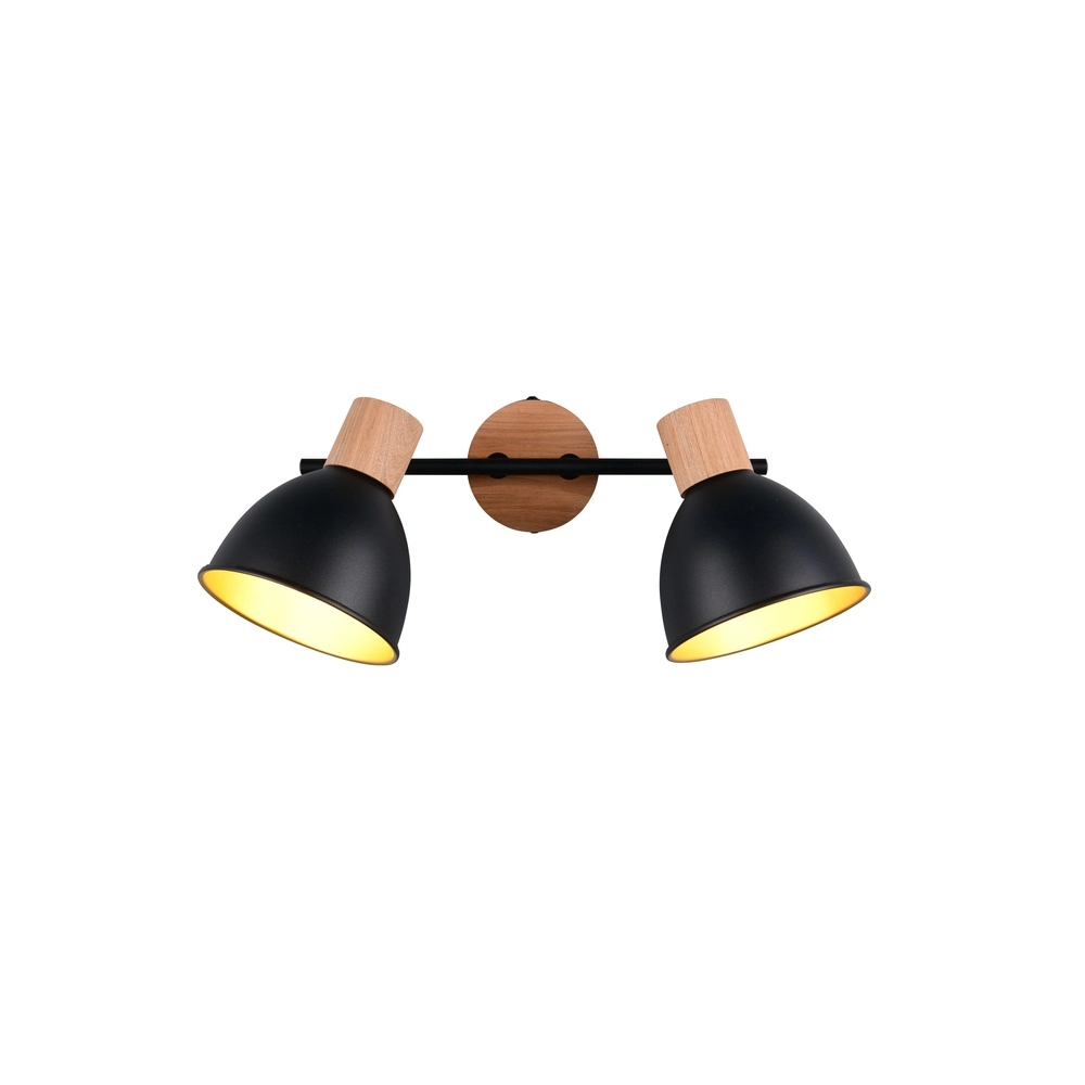 Ceiling lamp Delume Double Black Trio 4017807672275