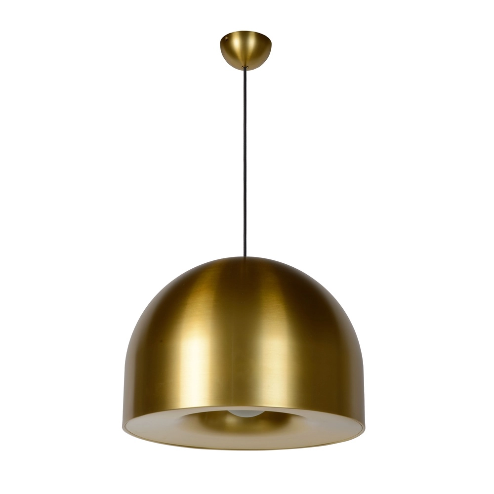 Modern Brass Pendant Lamp Akron Ø 50cm - 1x E27 Premium by Lucide 5411212202086