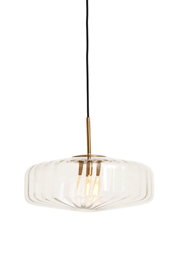Pendant lamp Pleat gold Ø40cm Light & Living 8717807687823