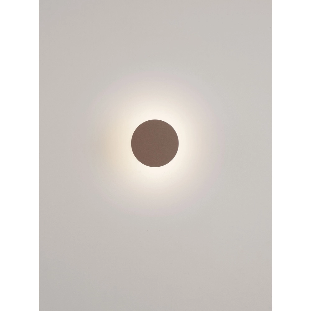 Design wall lamp Gong Rusty brown