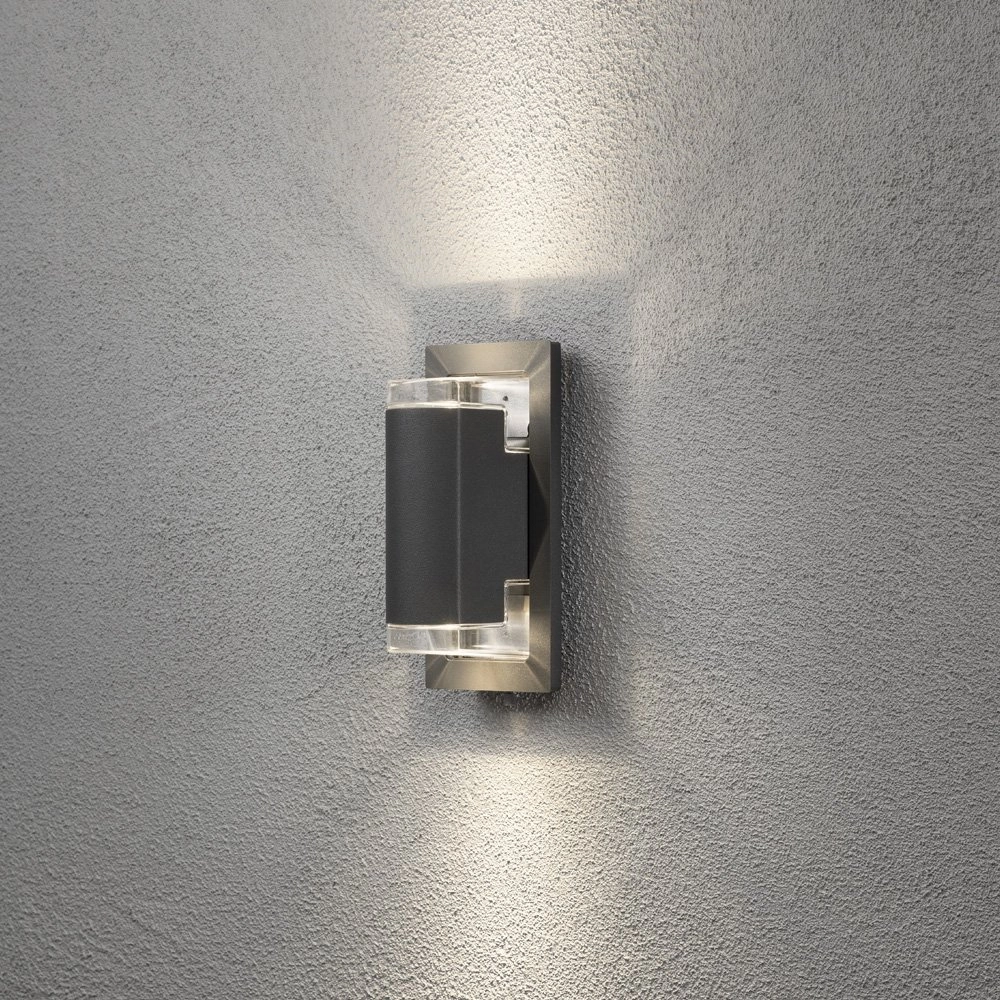 Wall spot Potenza 22cm anthracite KonstSmide 7318307987379