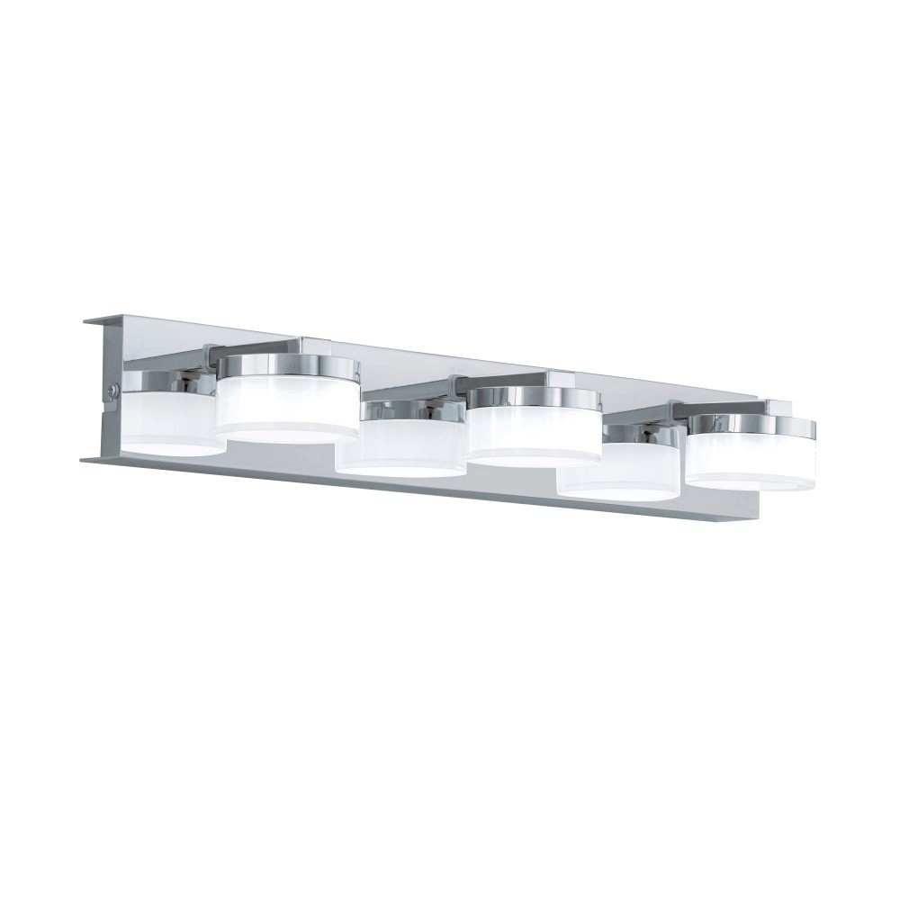 LED wall lamp Romendo 1 3x7.2w - 3000K - 45cm chrome
