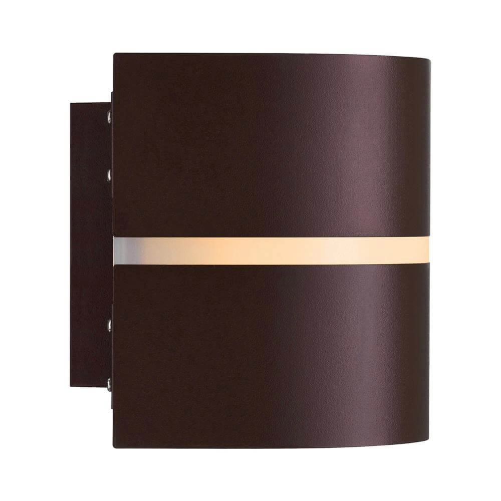 Sleek wall lamp Sibelis metallic brown Nordlux 5704924017704