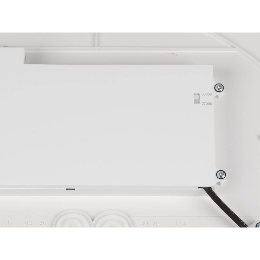 Ceiling lamp Decona Ø 42cm white - 2700K/3000K sensor SLV 4024163302890