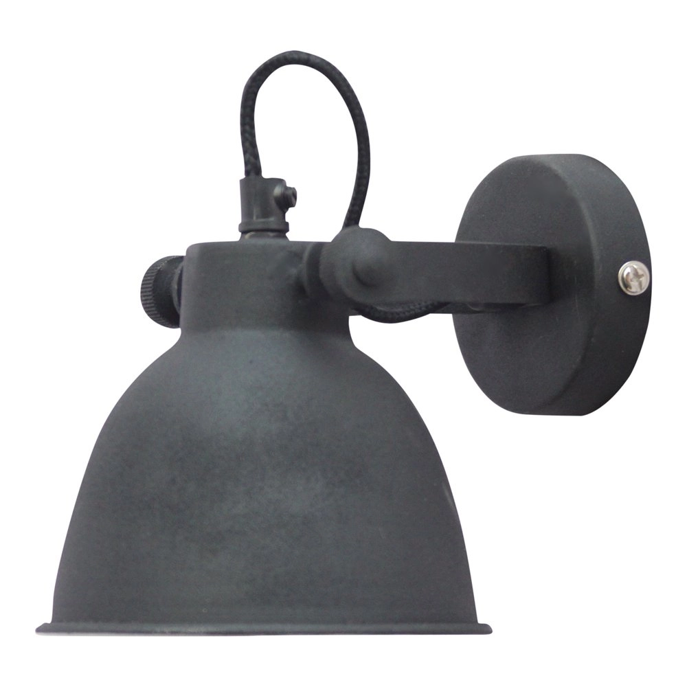 Wall lamp Industrial Vintage black