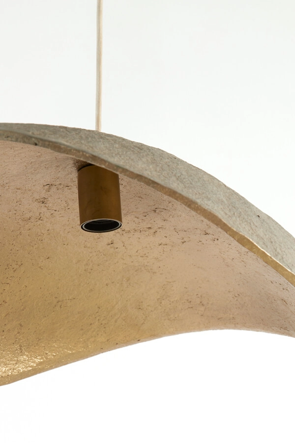 Sand-colored pendant lamp Lonia 71cm Light & Living 8717807743154