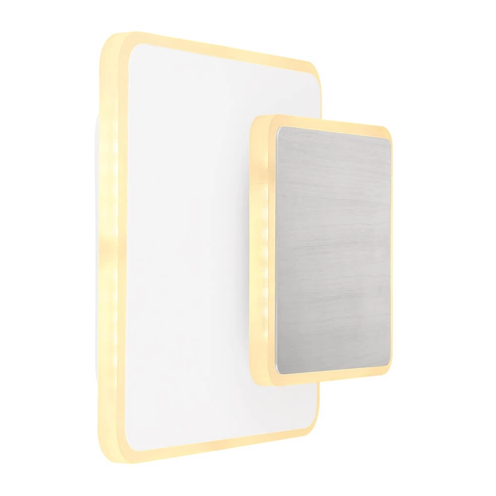 Wall lamp square Many white