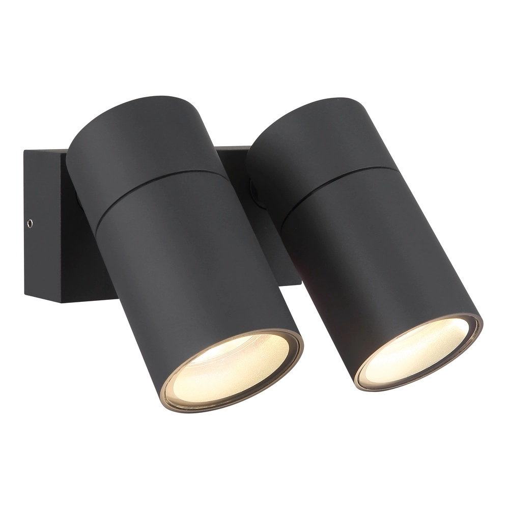 Double surface-mounted spotlight Piper anthracite Globo 9007371465873