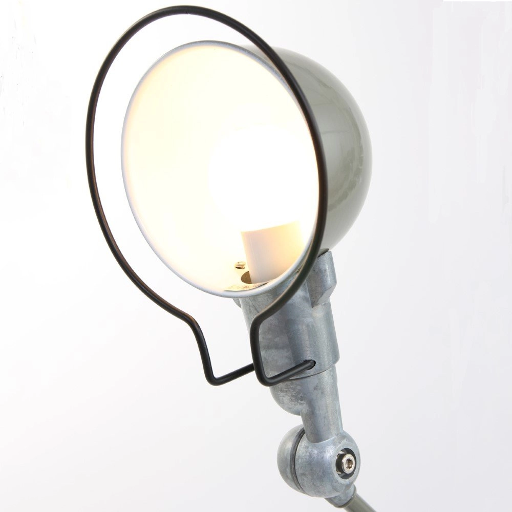 Rustic desk lamp Davin Retro Green with Grey Steinhauer 8712746102000