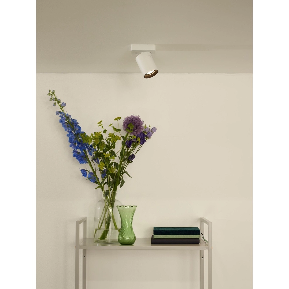 Ceiling spotlight Nigel white Lucide 5411212092540