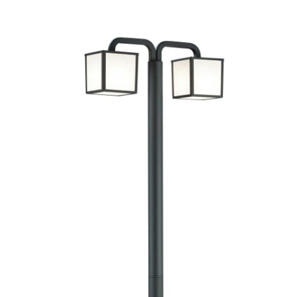 Outdoor lantern Cubango 2-light anthracite Trio 4017807282405