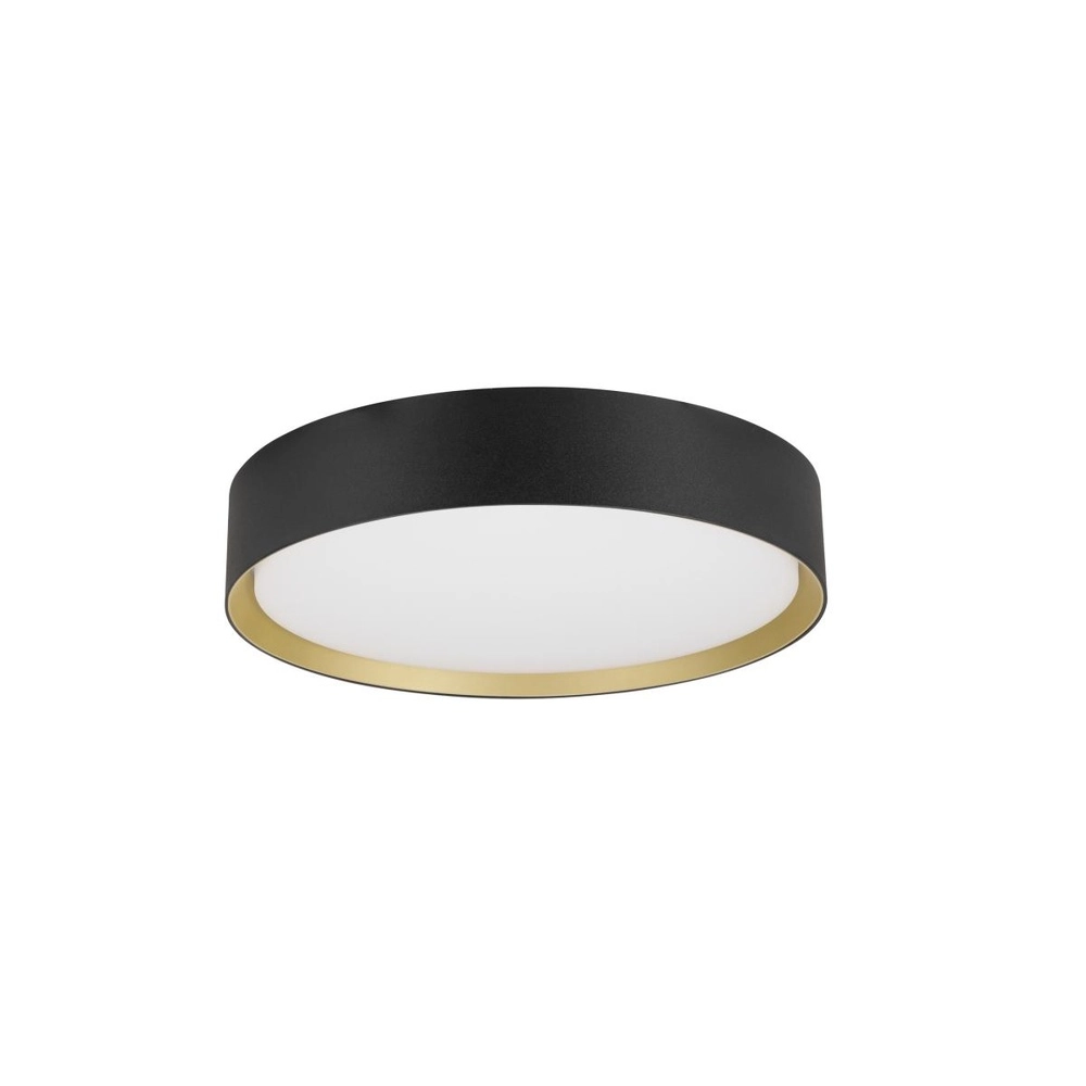 Ceiling lamp Decona Ø 30cm black with gold - 3000K/4000K SLV 4024163302968