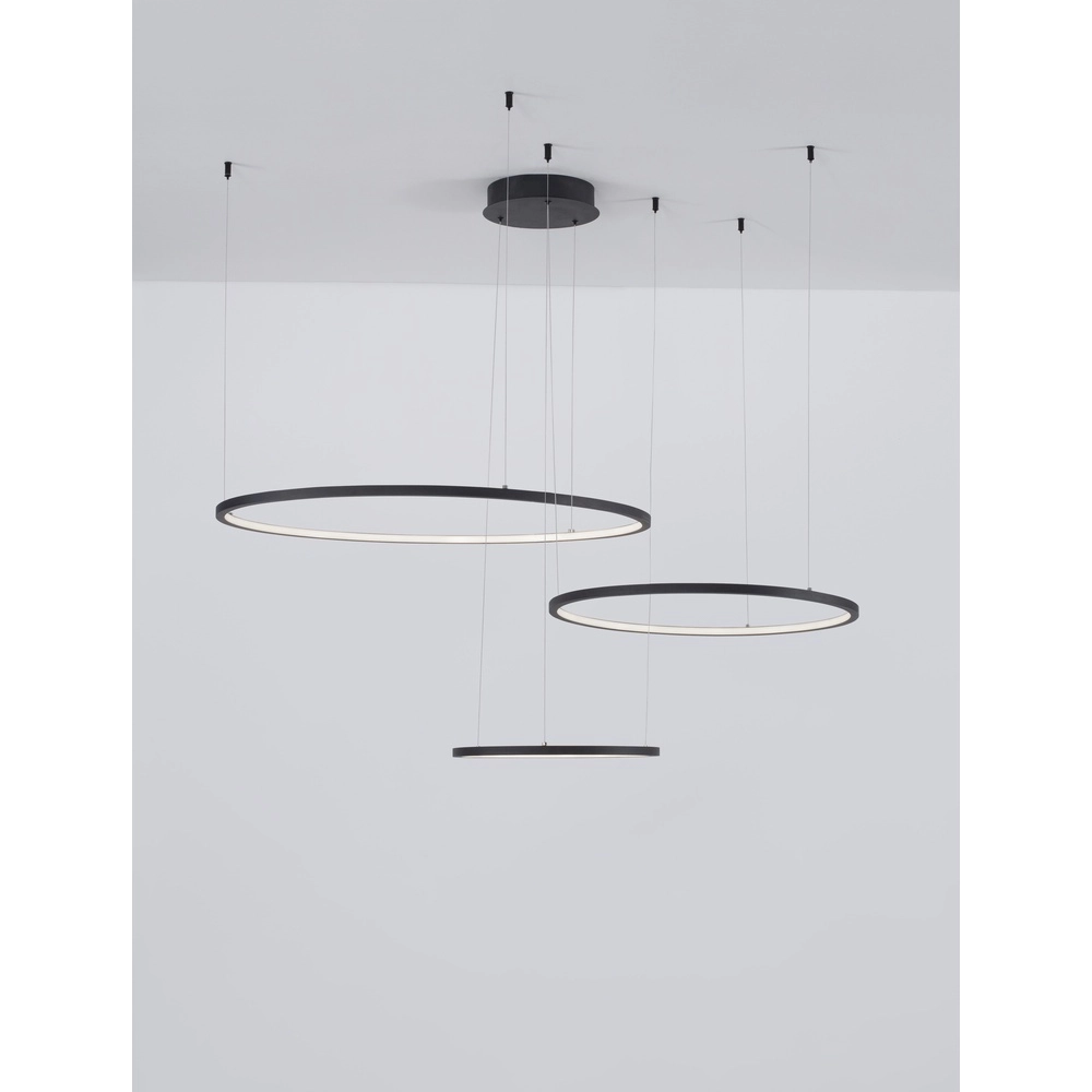 Design pendant lamp Purple black Lyora 5212017431899