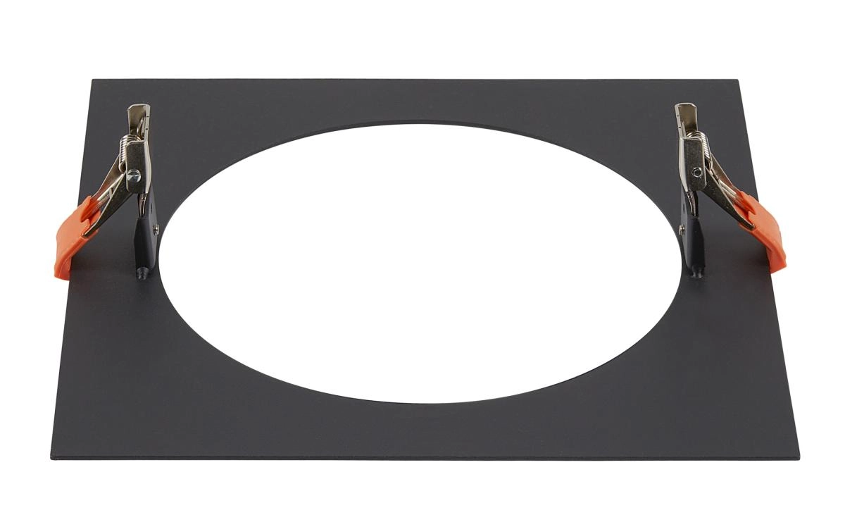 Front mounting frame Numinos XL straight 240/180mm black SLV 4024163262132