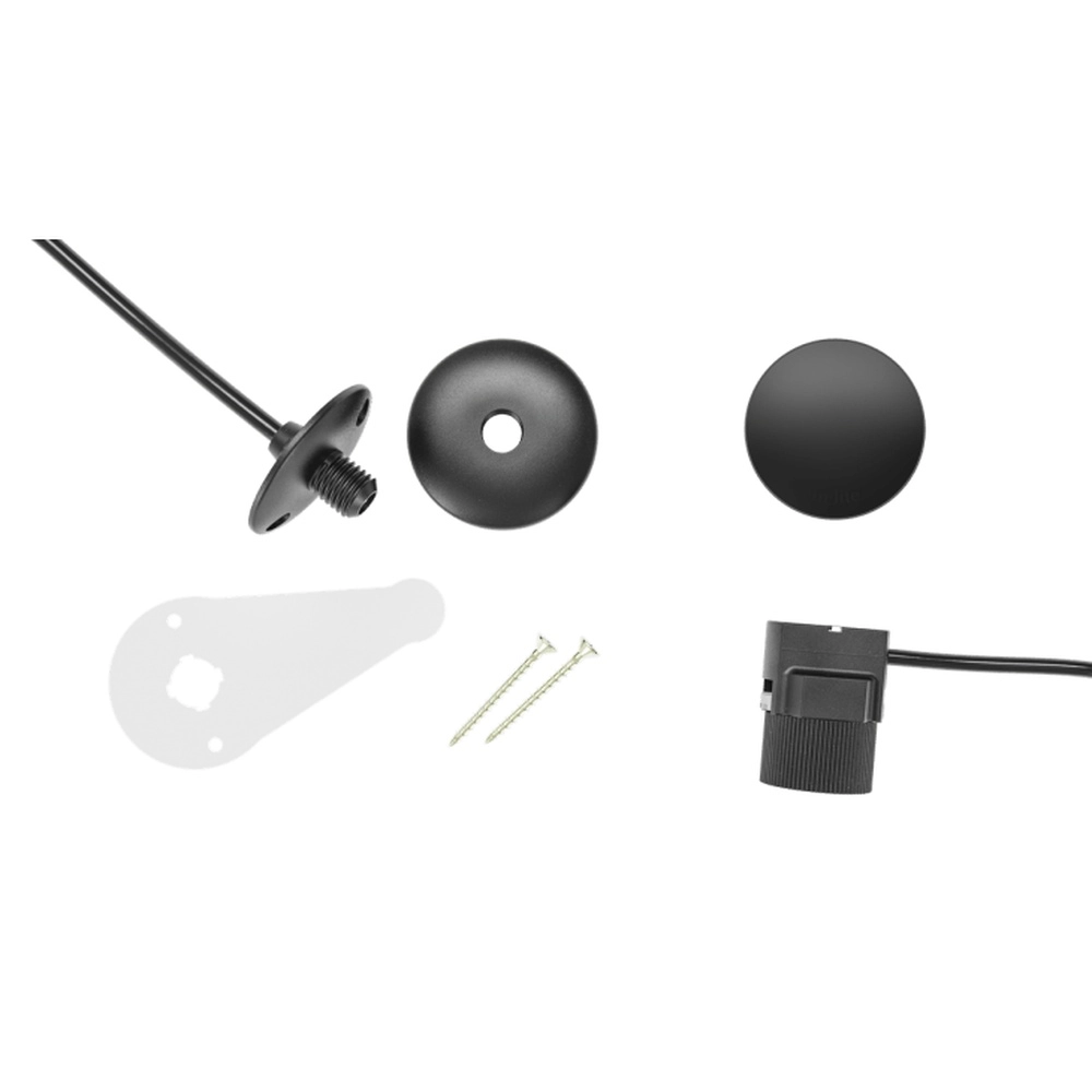 12 volt wall light Mini Sway Wall Black In-lite 8717051005435