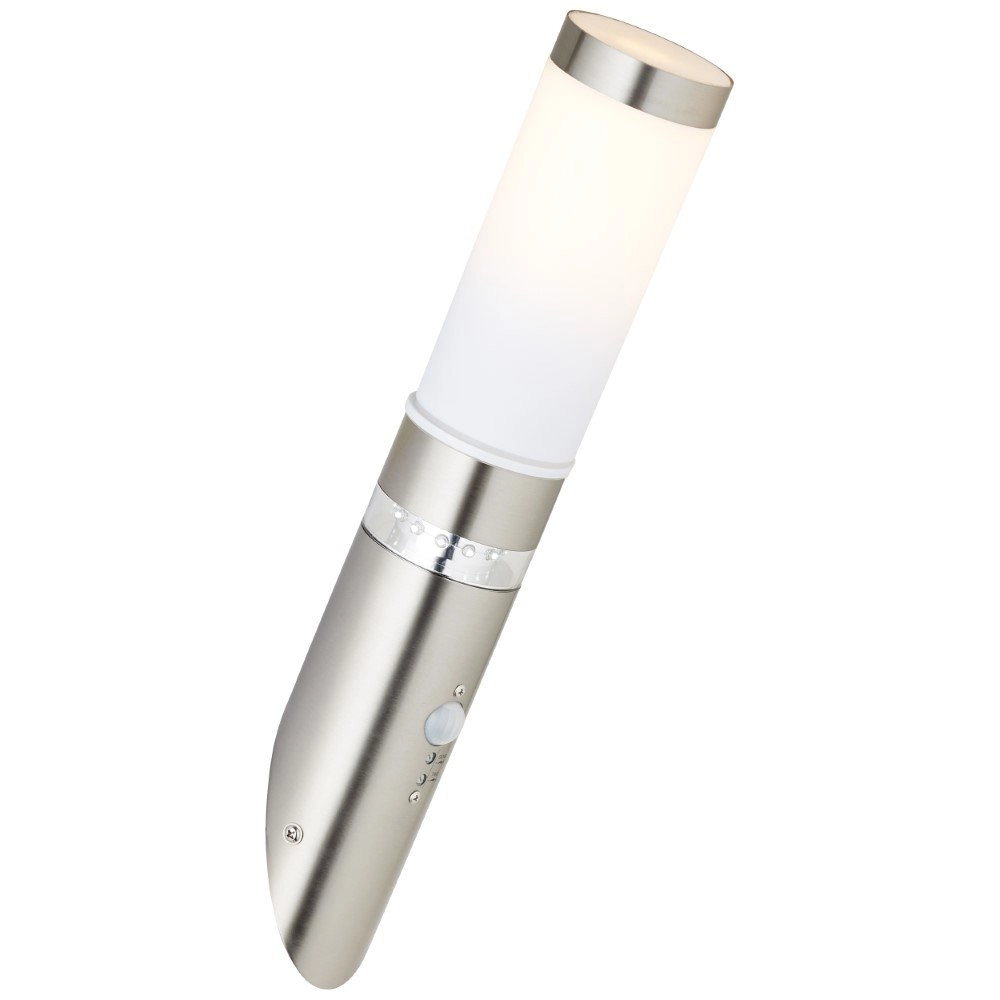 Stainless steel outdoor lamp Bole with sensor