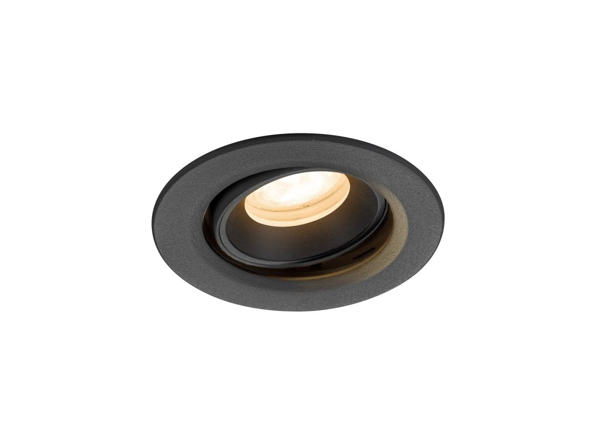 Recessed spotlight Numinos Move XS black 2700K - 55deg