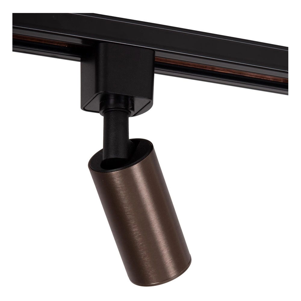 Rail spot Track Ritmo 1-phase coffee brown Lucide 5411212094094