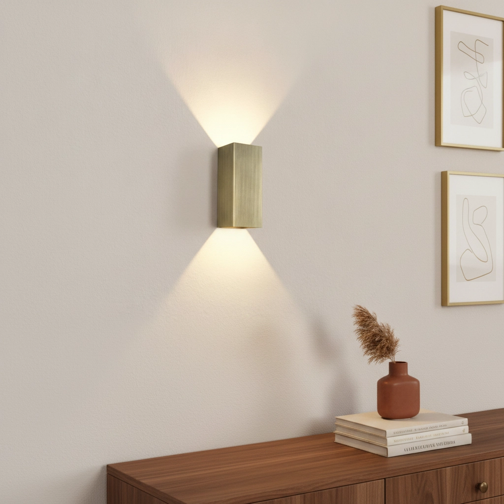 Wall lamp Dante XL antique bronze