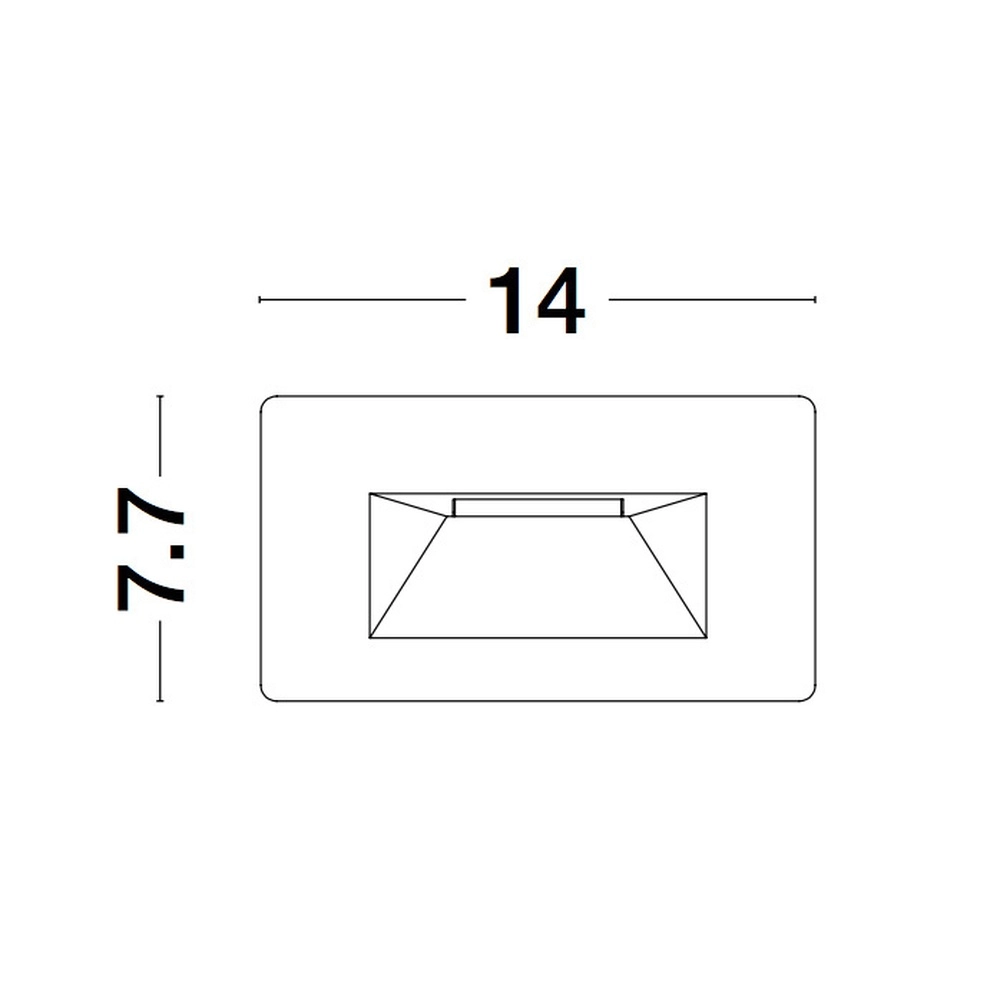 Recessed light Cove horizontal Lyora 5212017425966