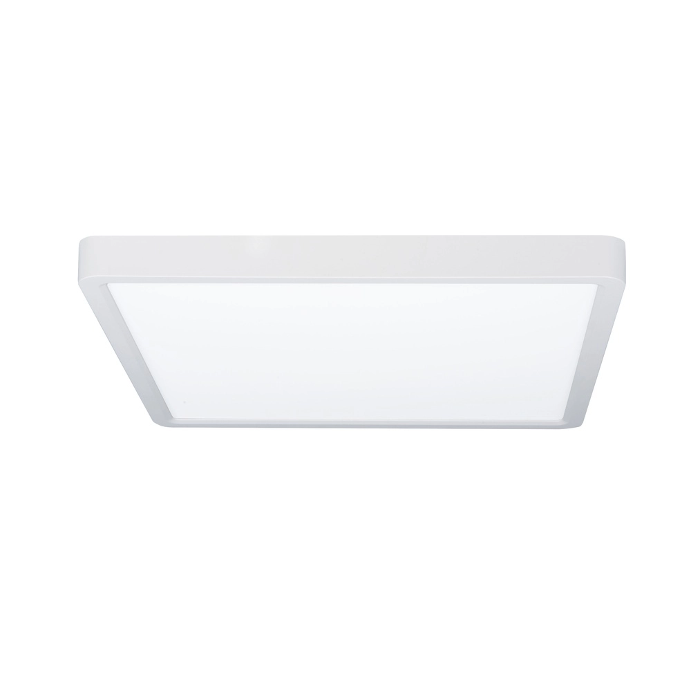 Square ceiling light Piatto white