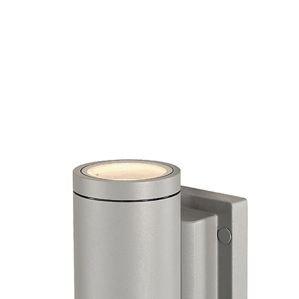 Up and down lighter New Myra Up-Down 15cm silver grey SLV 4024163140317