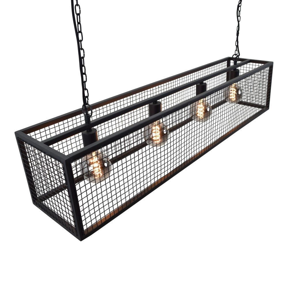 Hanging lamp Frame Mesh 4-light 120 cm Urban Interiors 8719325467642