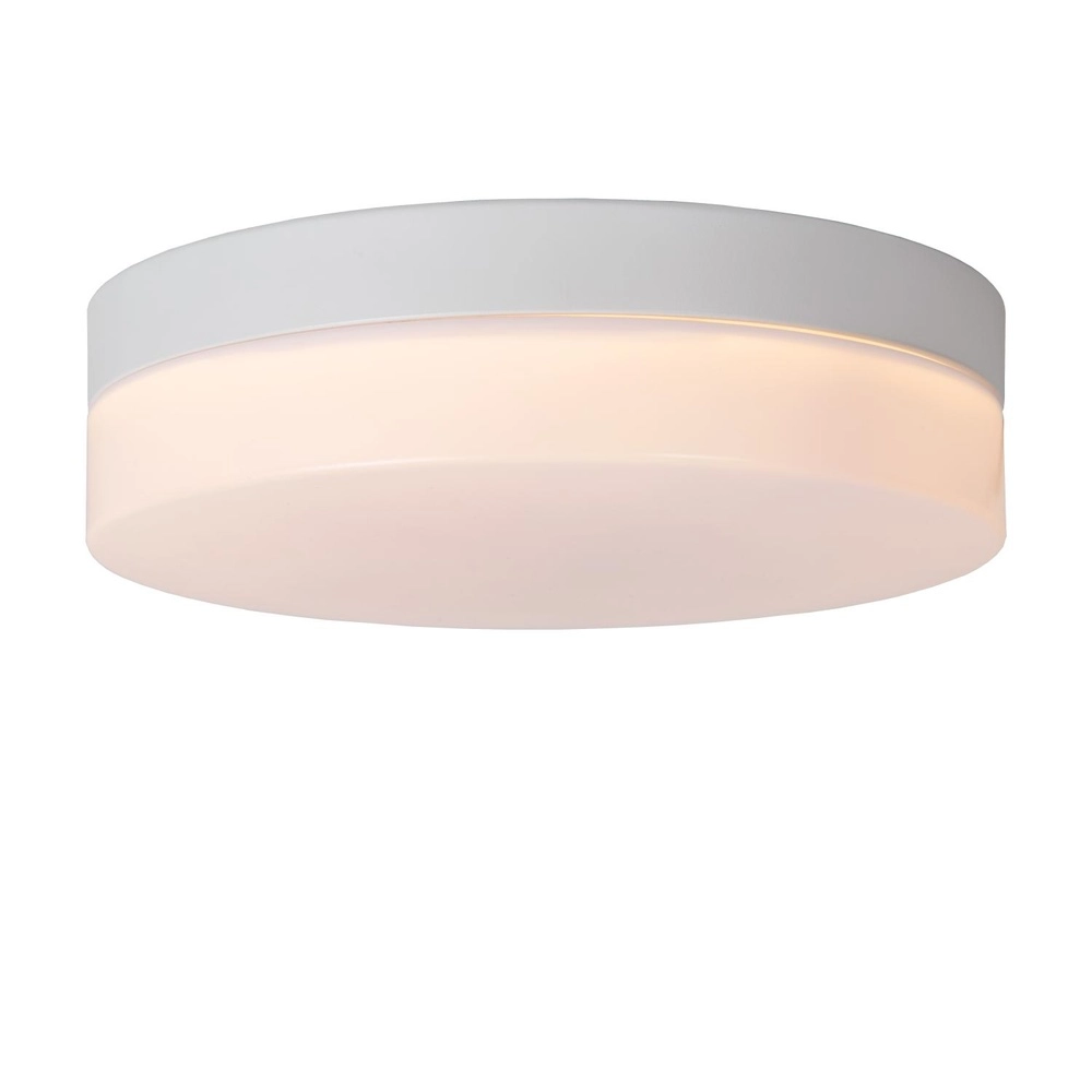 Ceiling light Biskit Ø 23cm - IP44 white Lucide 5411212792143
